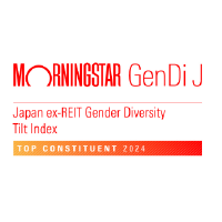 『Morningstar Japan ex-REIT Gender Diversity Tilt Index （GenDi J）』ロゴ